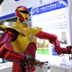 China’s space robot, displayed in Shanghai on Nov. 3.